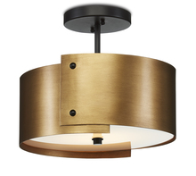 Currey 9999-0063 - Ritsu Brass Semi-Flush Mount