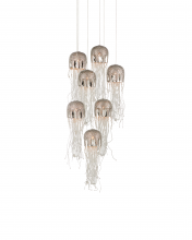 Currey 9000-1028 - Medusa 7-Light Round Multi-Drop Pendant